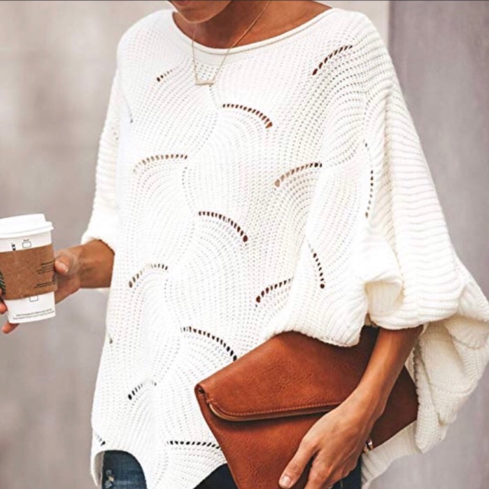 Brand New Women's Pullover Batwing Sleeve Loose